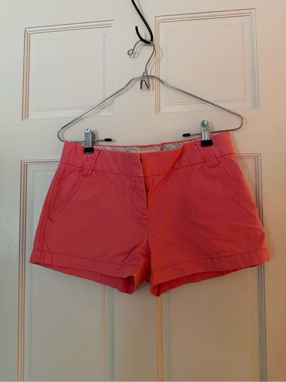 J. Crew Coral Pink Chino City Fit Casual Shorts